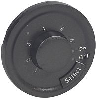 Лицевая панель Legrand Celiane для терморегулятора графит картинка